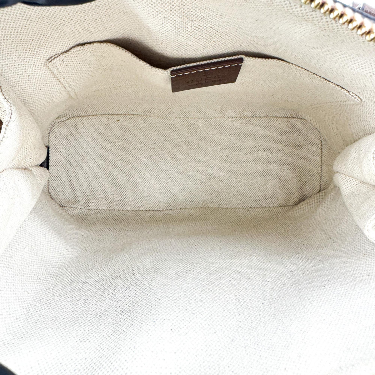 Gucci Horsebit 1955 Mini Top Handle Bag GG Supreme Brown