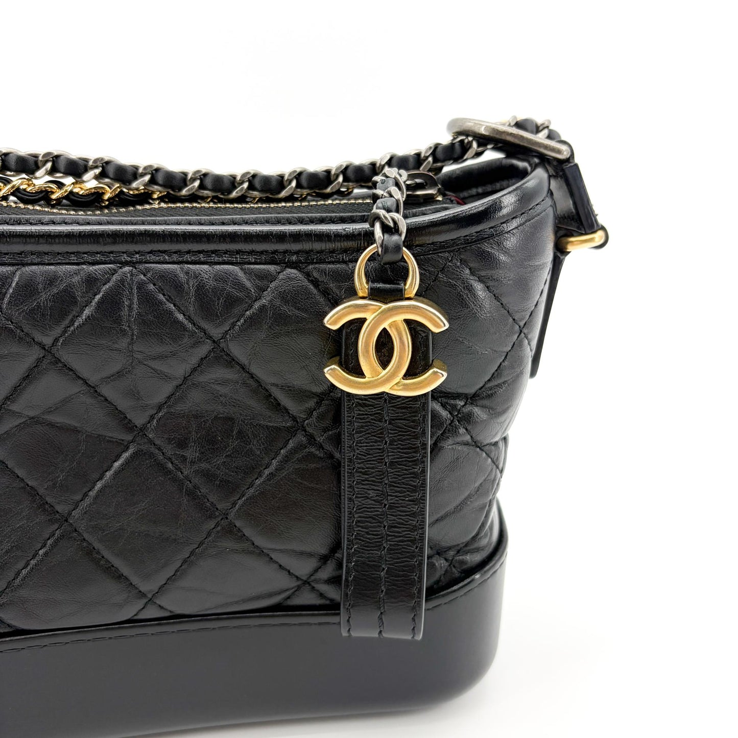 Chanel Gabrielle Small Hobo Bag Black