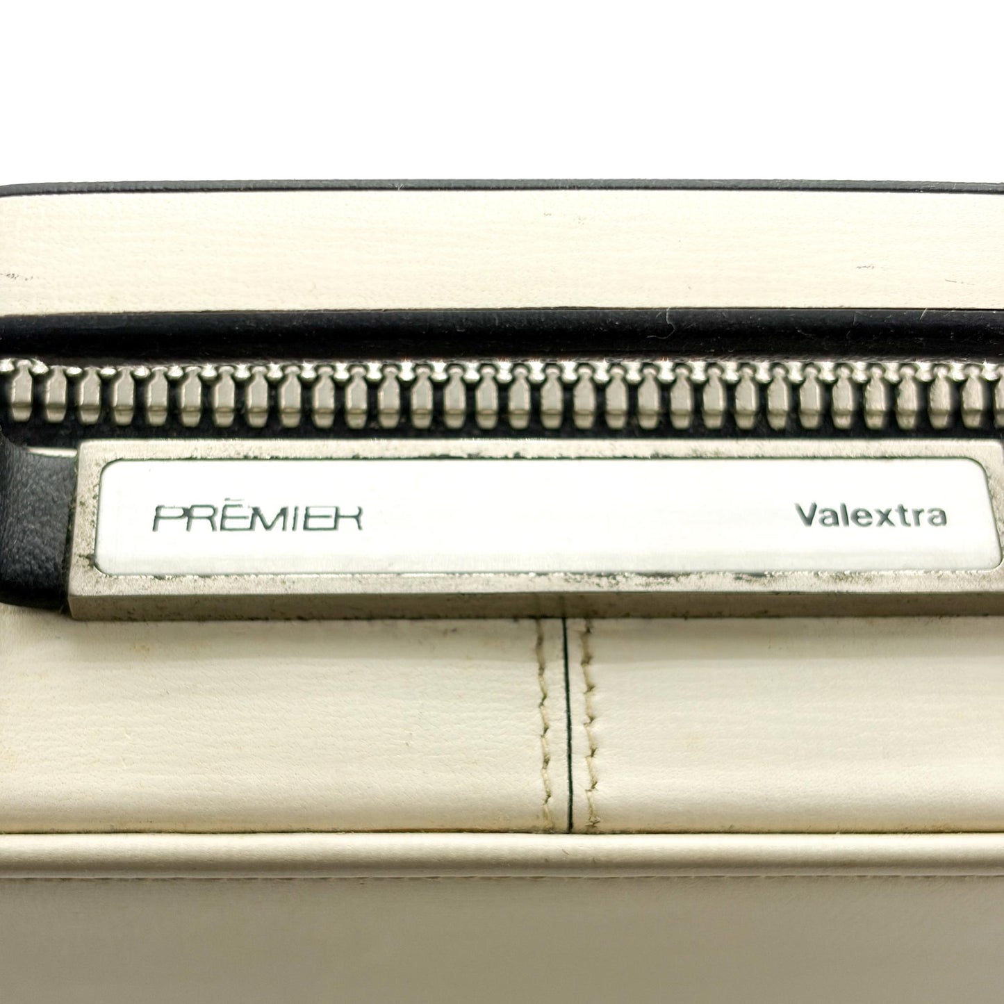 Valextra Premier Briefcase White