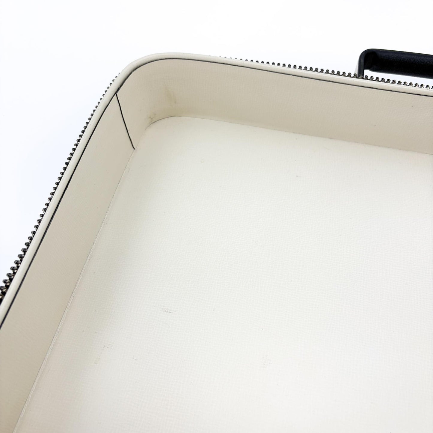 Valextra Premier Briefcase White