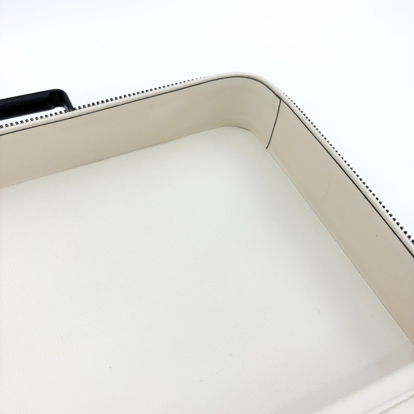 Valextra Premier Briefcase White