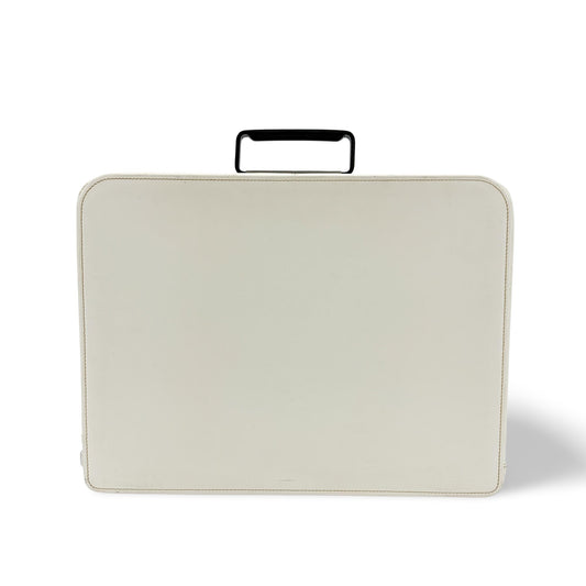 Valextra Premier Briefcase White