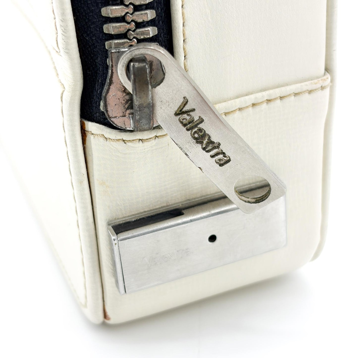 Valextra Premier Briefcase White