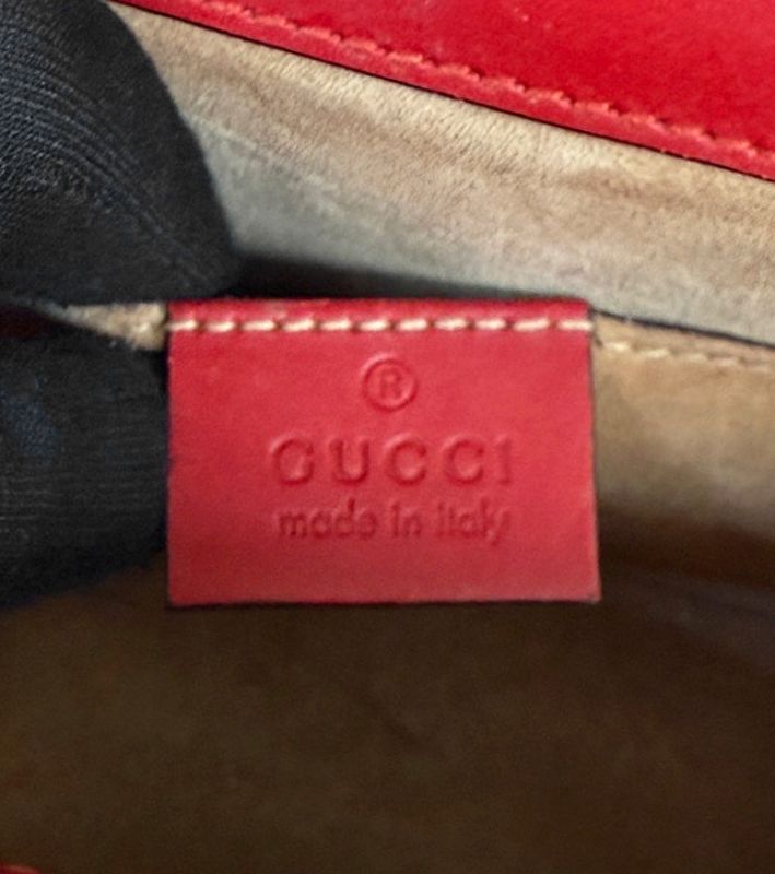 Gucci Red Sylvie Bag