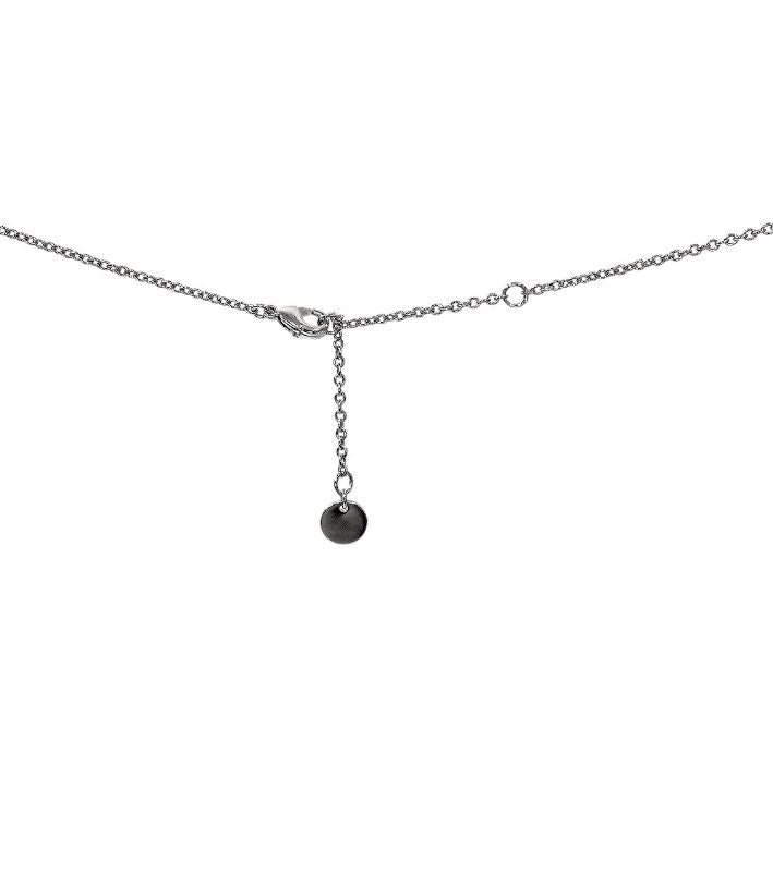 Dior Claire D Rune Silver Necklace