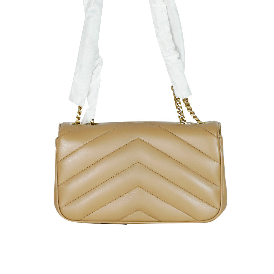 Small Lambskin Matelassé Lulu Chain Shoulder Bag Crossbody Bag 801437