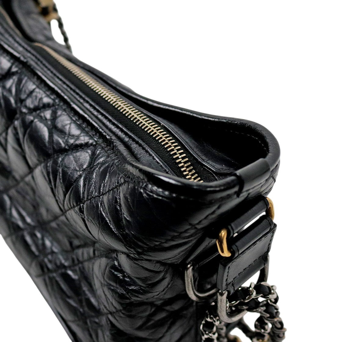 Chanel Black Gabrielle Hobo Bag
