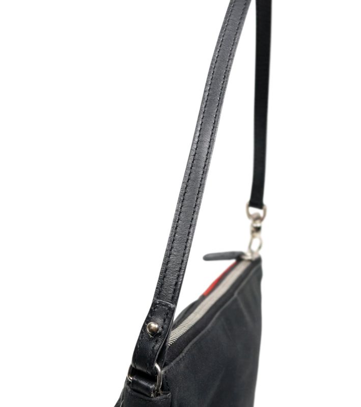 Dior Black Rose Saddle Shoulder Bag