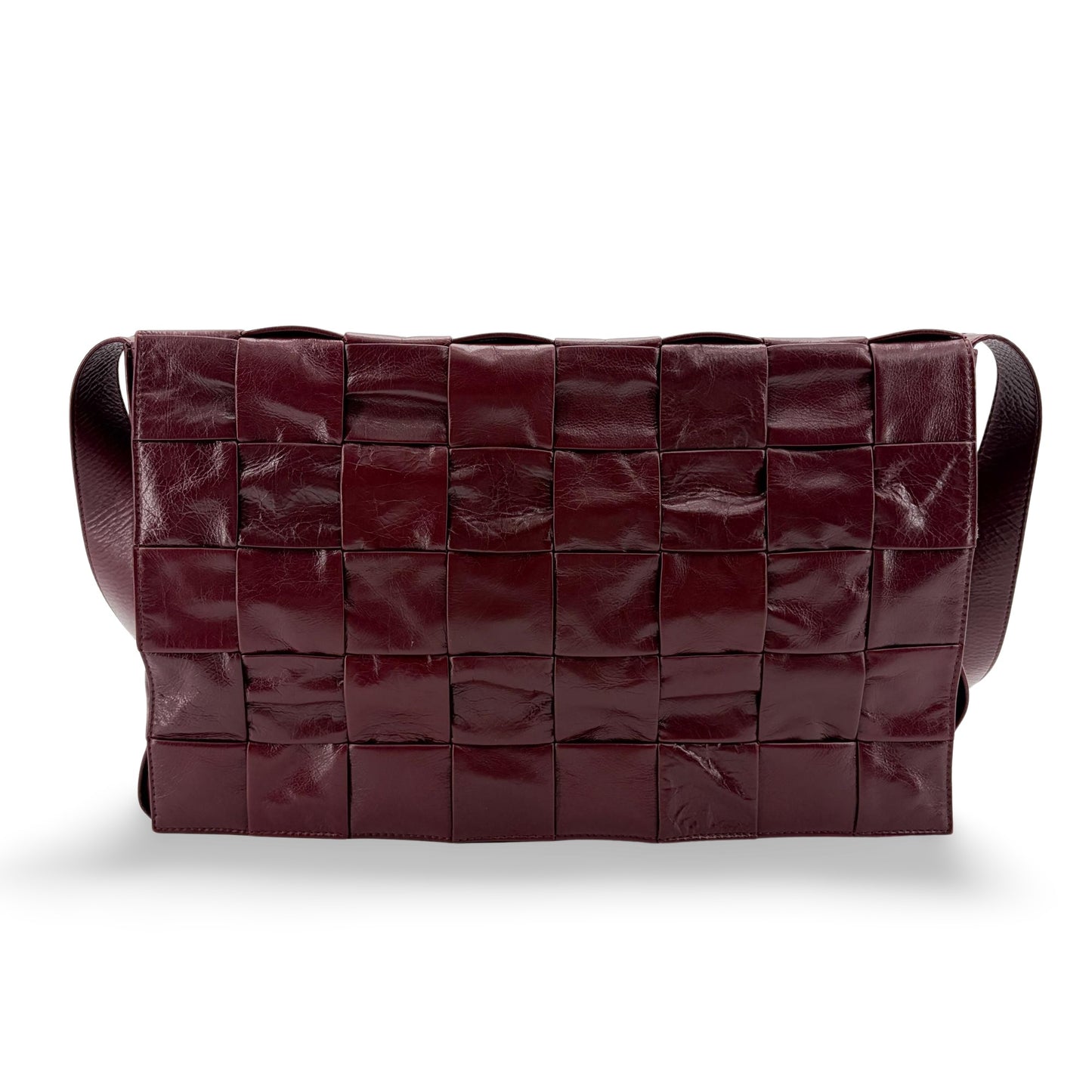 Bottega Veneta Cassette Bag Burgundy
