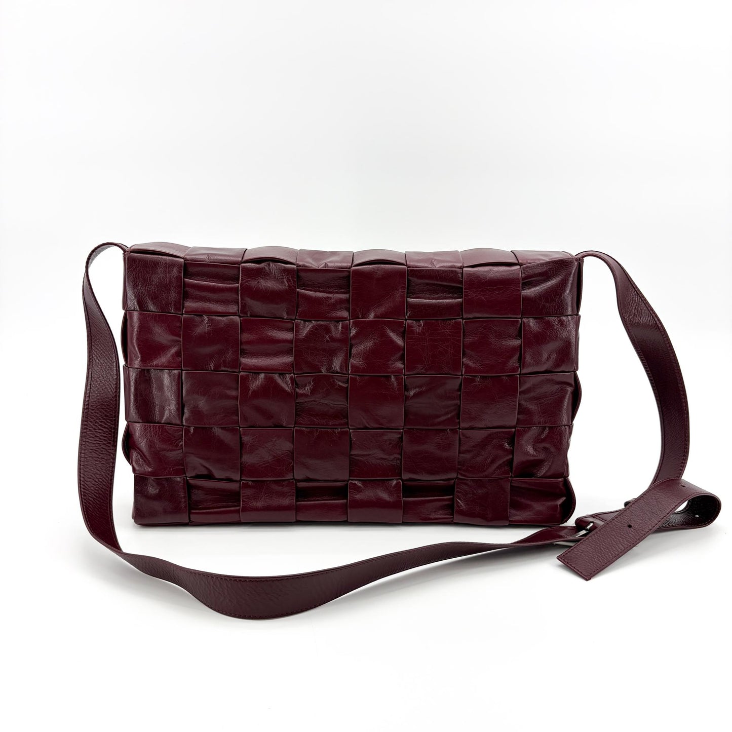 Bottega Veneta Cassette Bag Burgundy