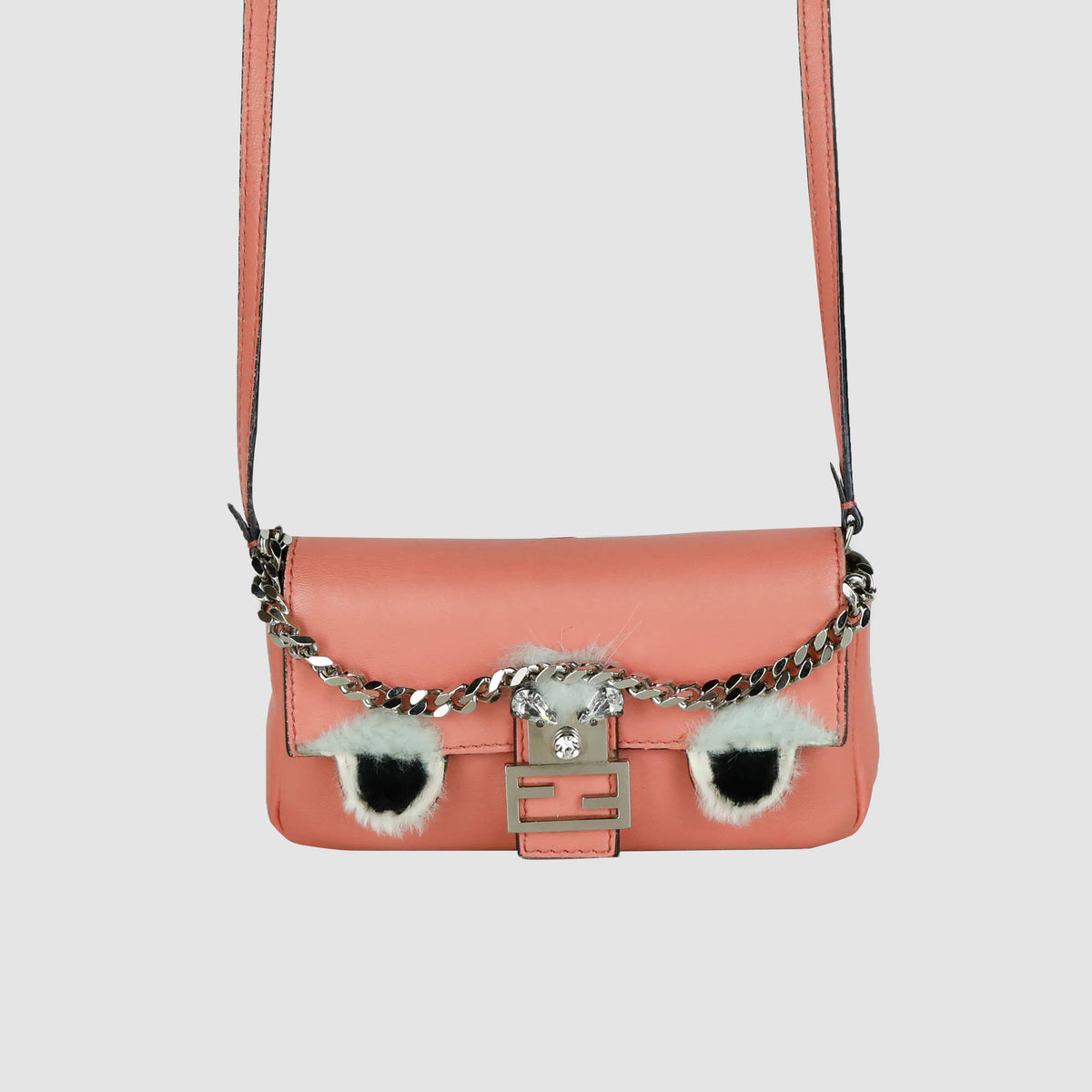 Monster Micro Baguette Crossbody Bag 8M0354