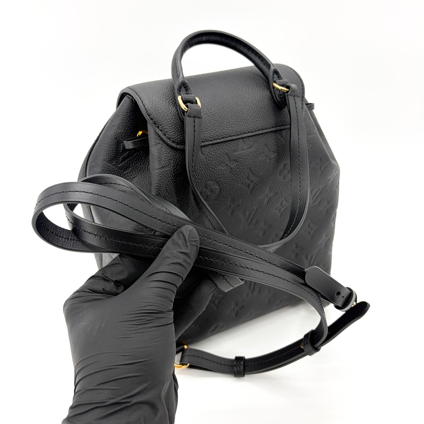 Louis Vuitton Montsouris PM Monogram Empreinte Black