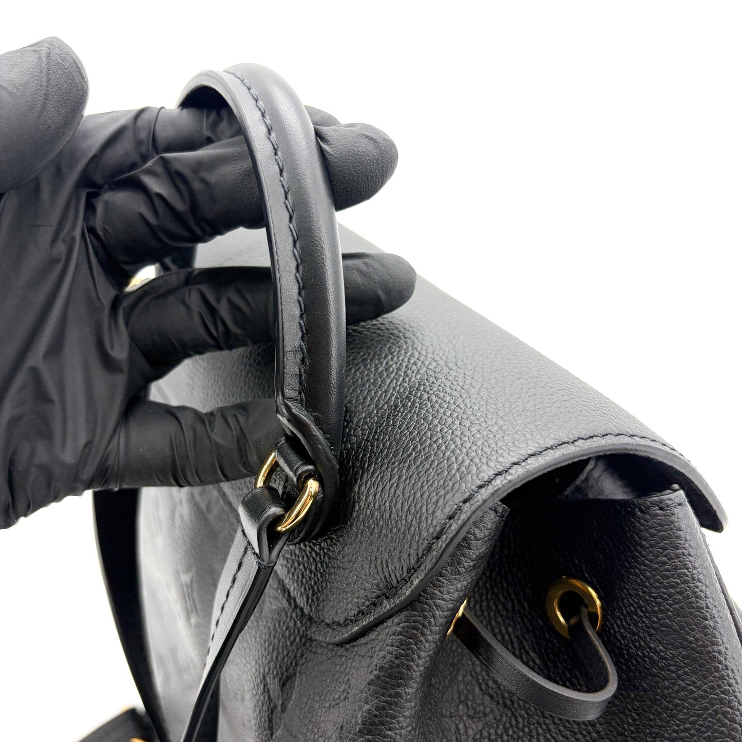 Louis Vuitton Montsouris PM Monogram Empreinte Black