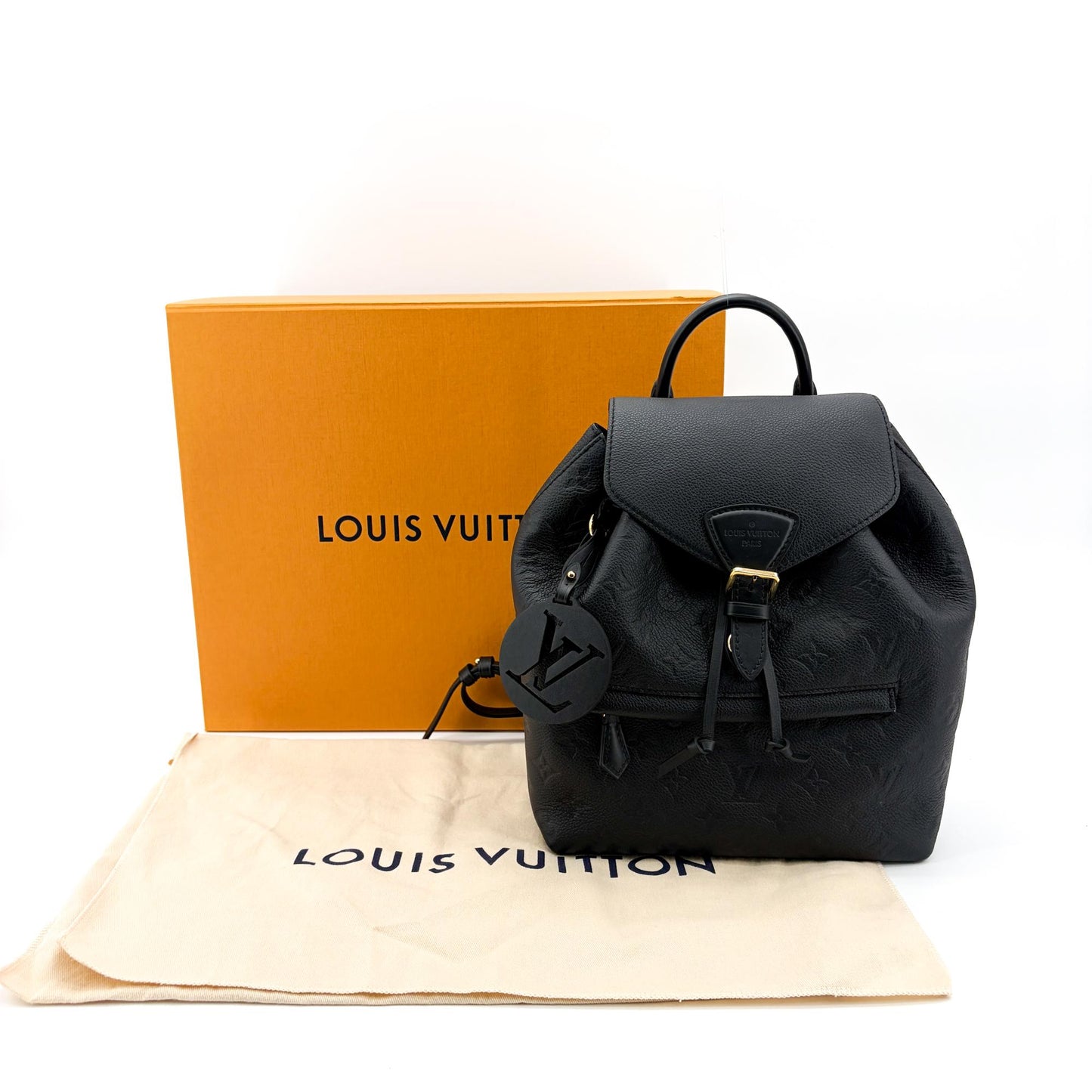 Louis Vuitton Montsouris PM Monogram Empreinte Black