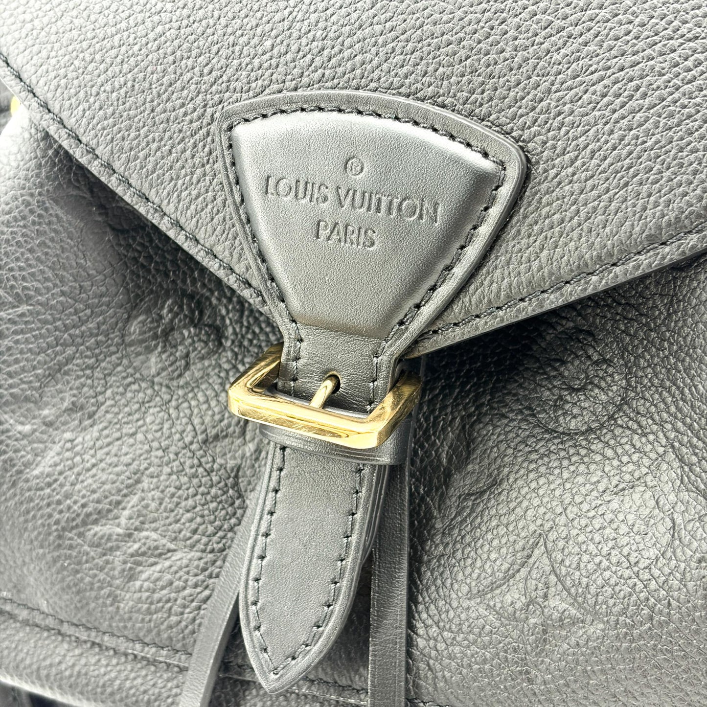 Louis Vuitton Montsouris PM Monogram Empreinte Black
