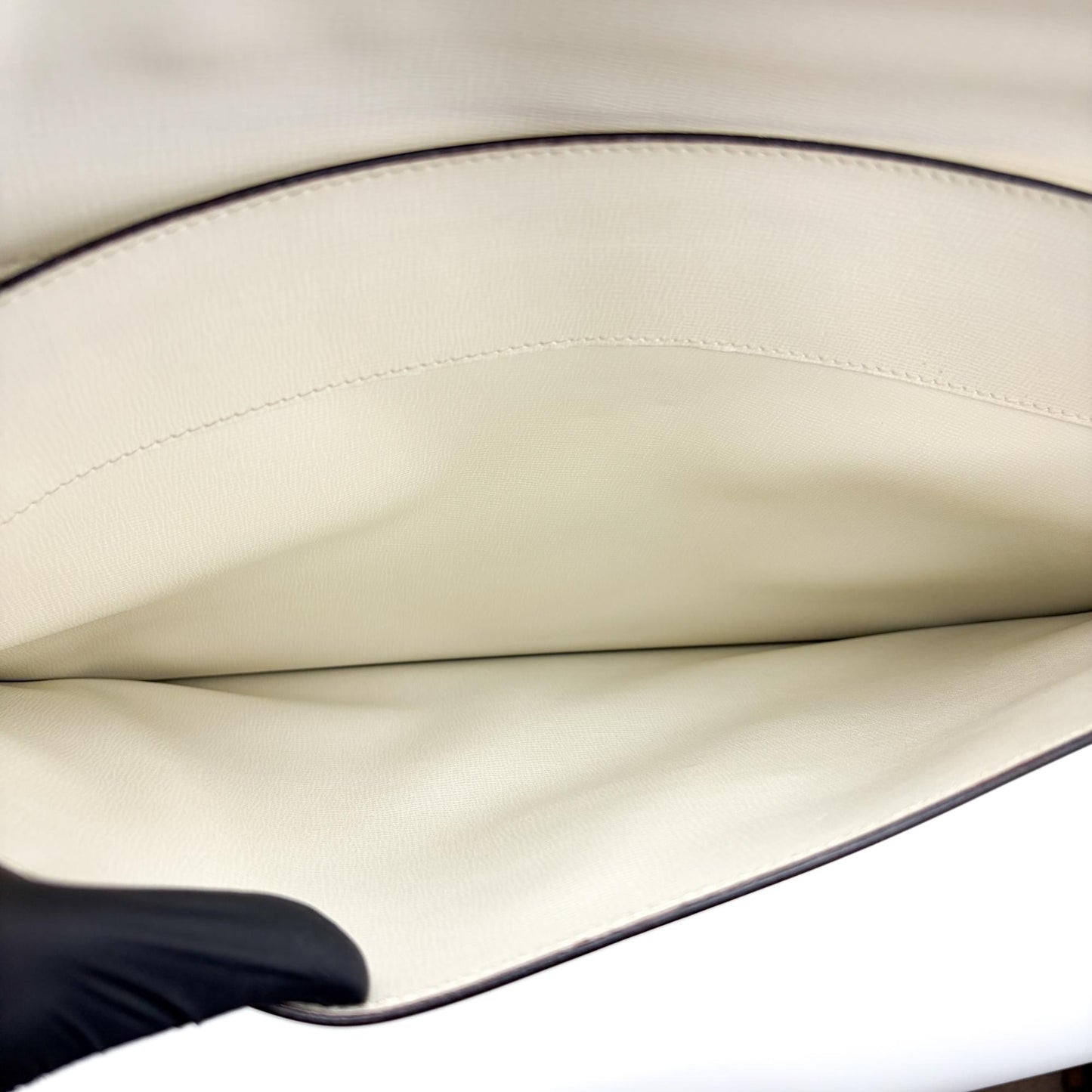 Valextra Premiere Briefcase White