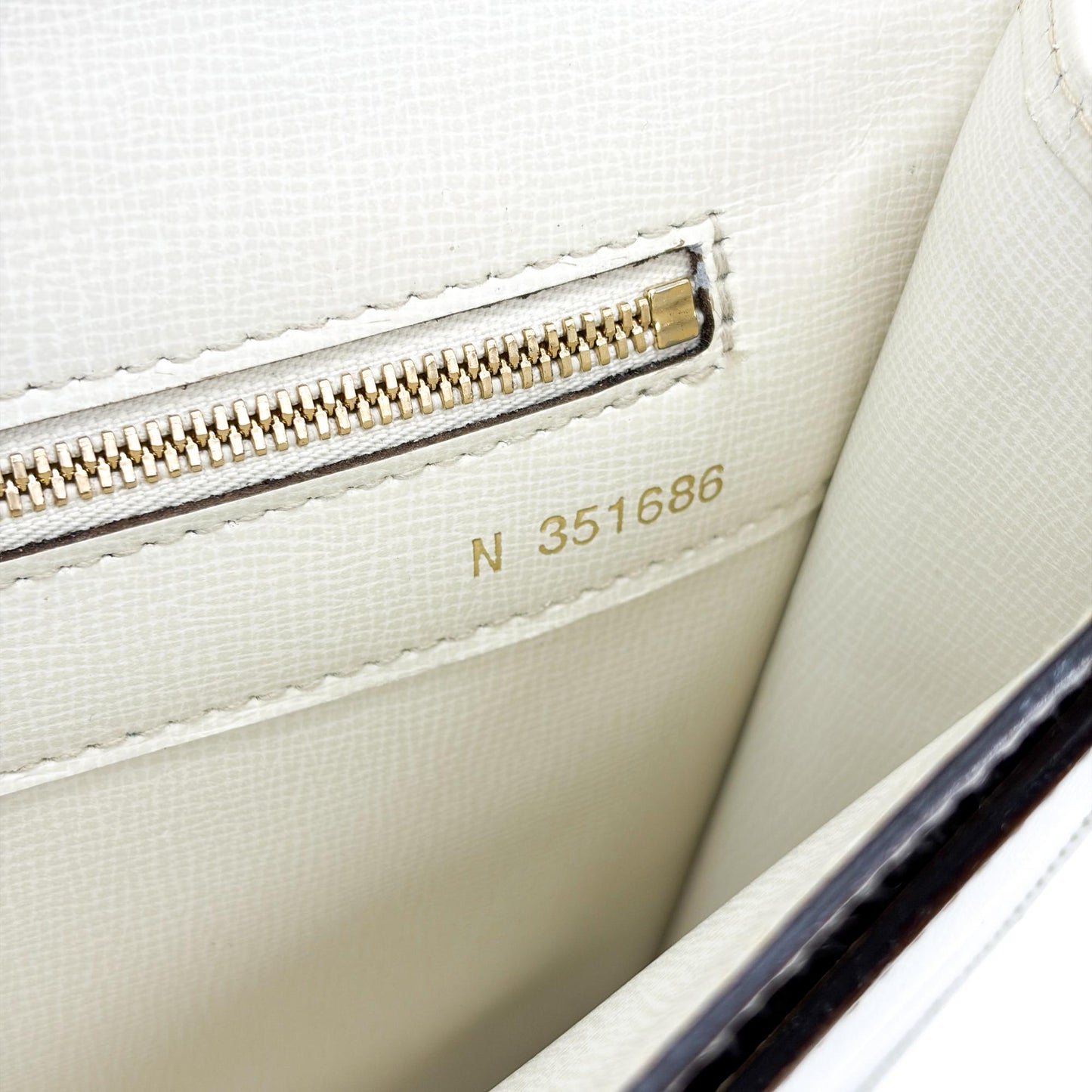 Valextra Premiere Briefcase White