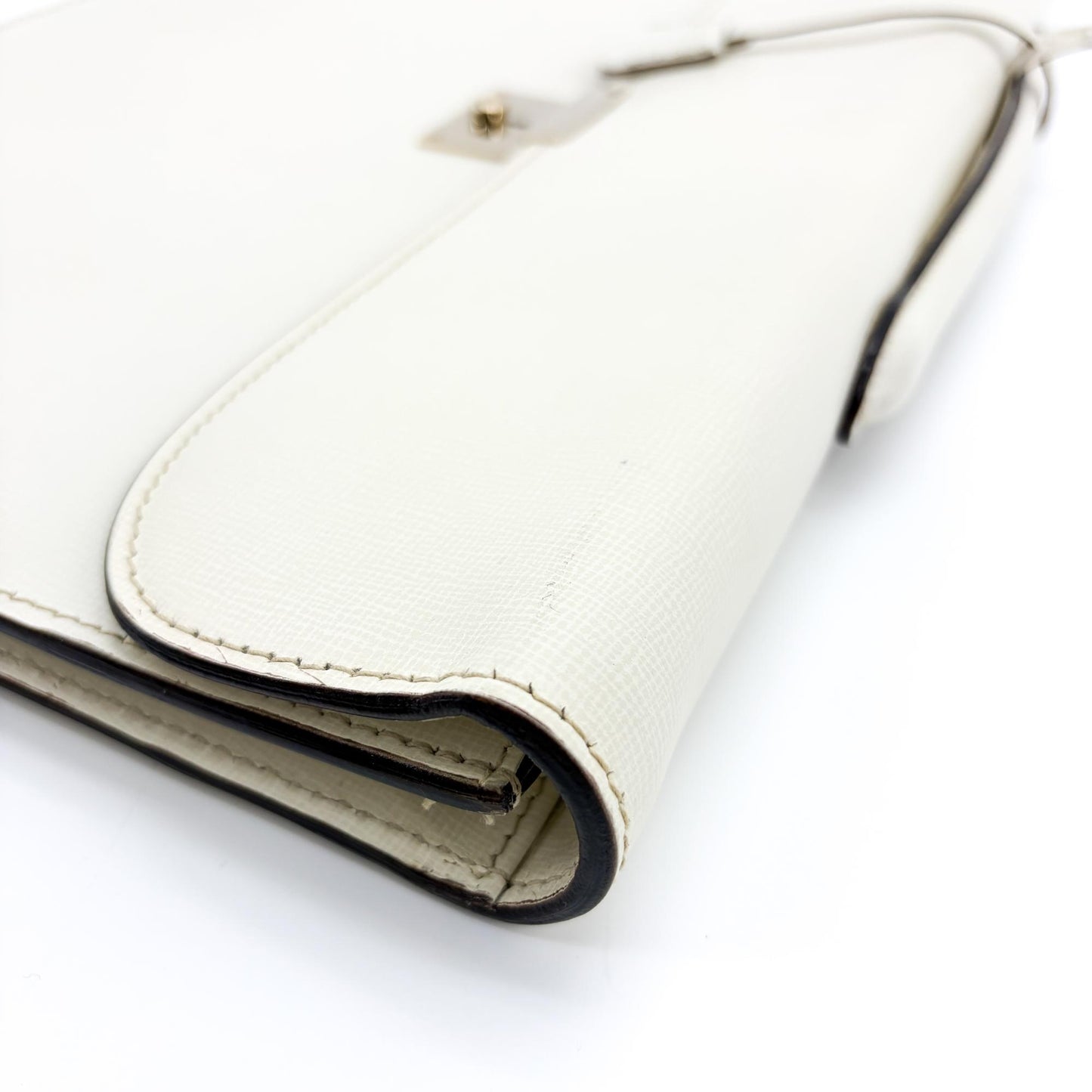 Valextra Premiere Briefcase White