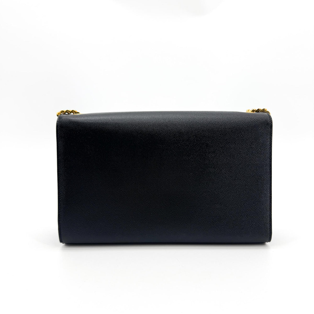 Saint Laurent Monogram Kate Small Shoulder Bag Black Gold Hardware