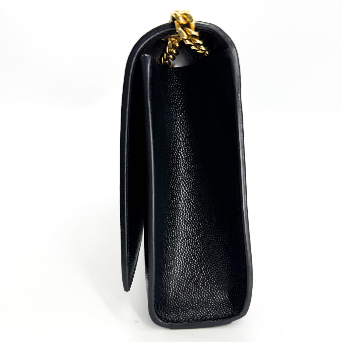 Saint Laurent Monogram Kate Small Shoulder Bag Black Gold Hardware