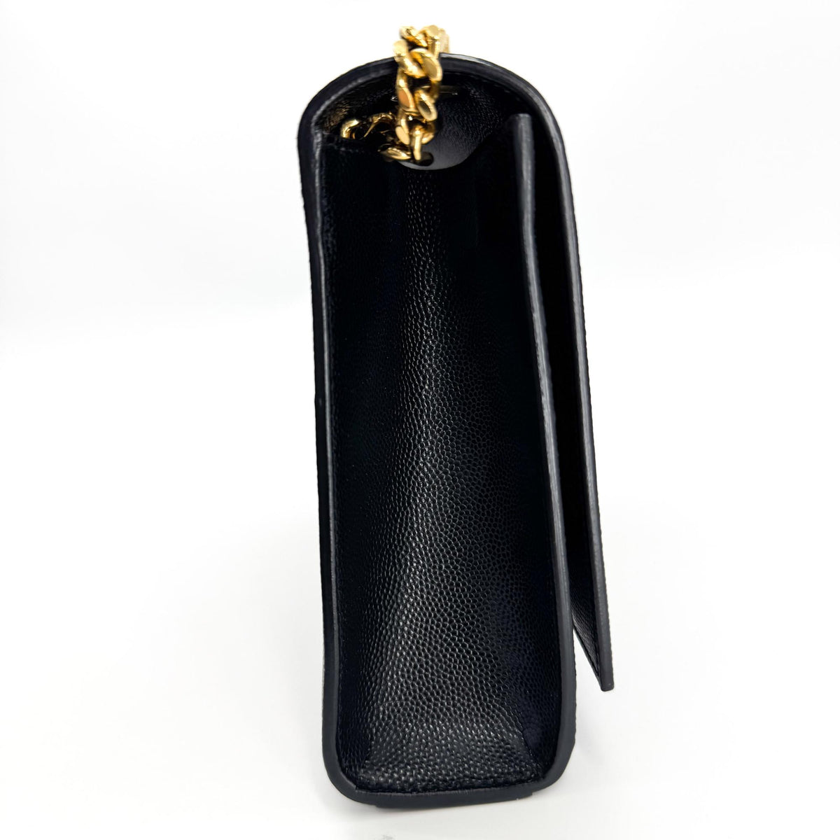 Saint Laurent Monogram Kate Small Shoulder Bag Black Gold Hardware
