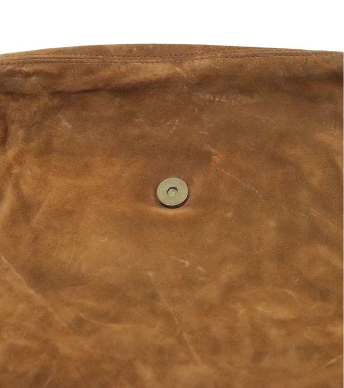 Chanel Brown Suede Big CC Tassel Flap Shoulder Bag