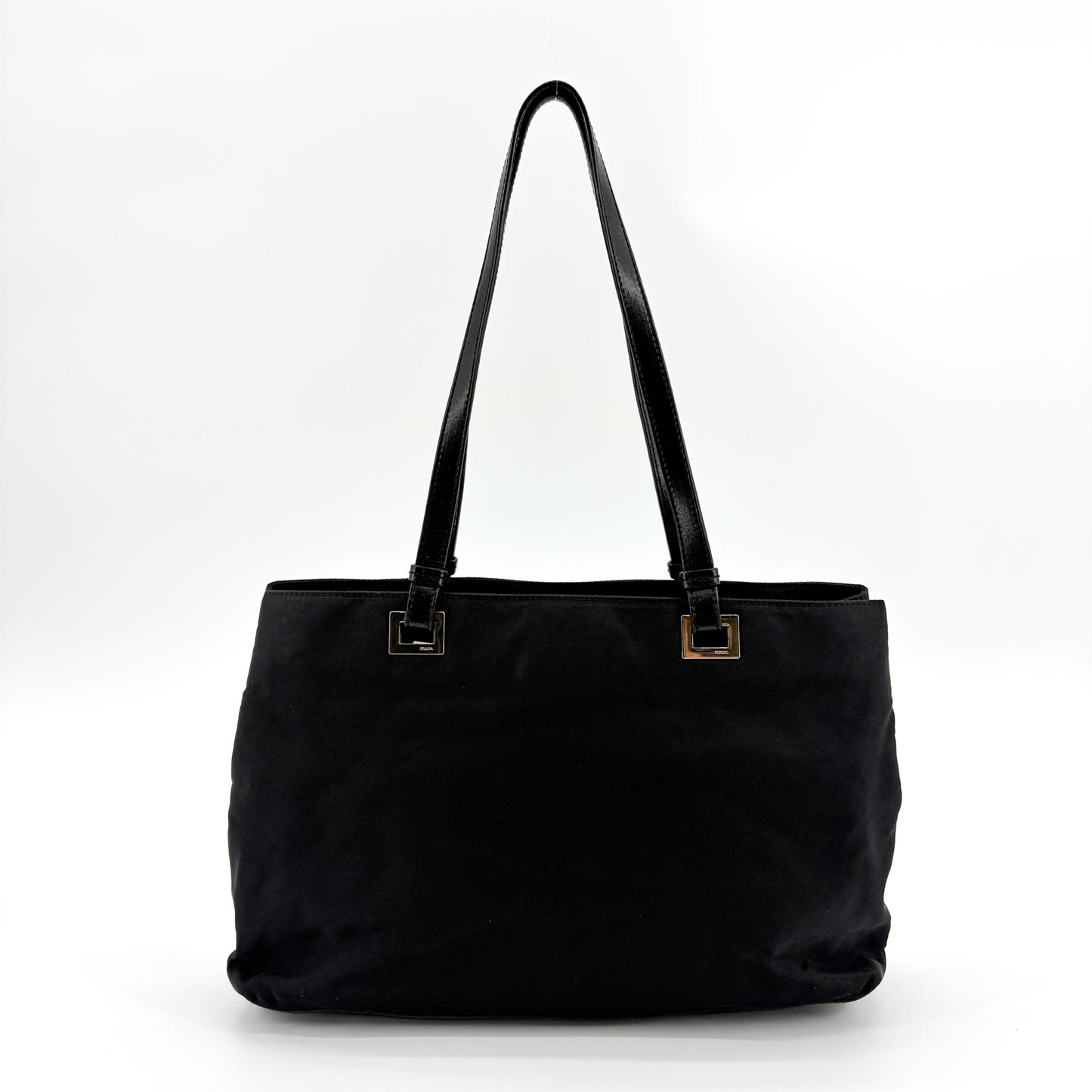 Prada Tessuto Nylon Shoulder Bag Black