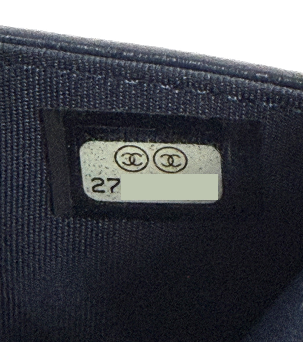 Chanel Blue Lambskin WOC Crossbody Bag