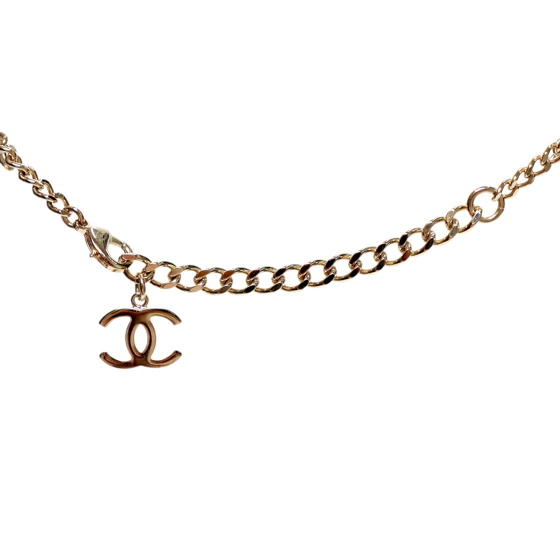 Chanel Enamel Square Necklace