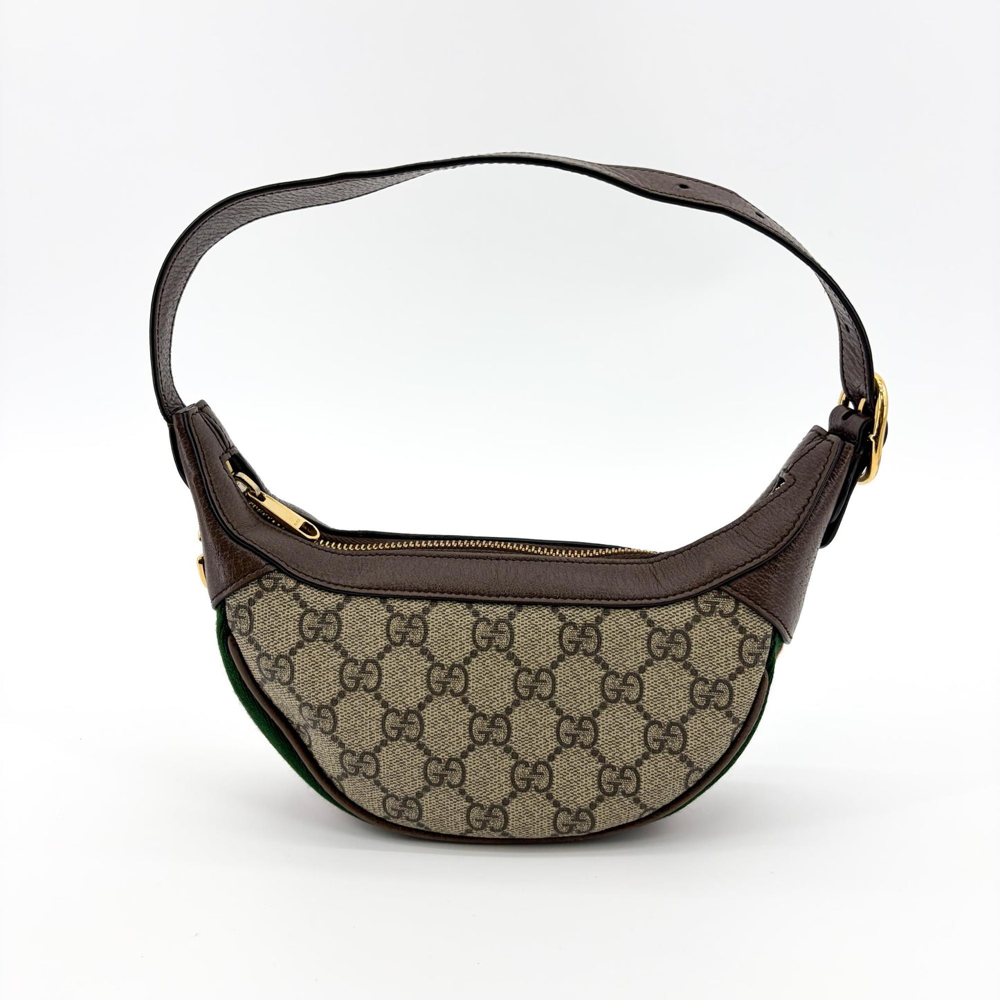 Gucci Ophidia Small GG Shoulder Bag Brown