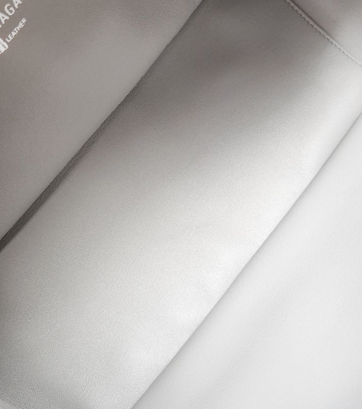 Balenciaga Gray Medium Carry Bowling Bag