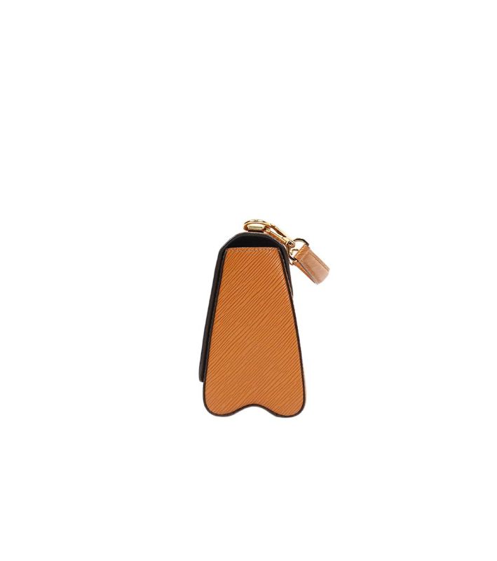 Louis Vuitton Epi Twist MM Brown Shoulder Bag
