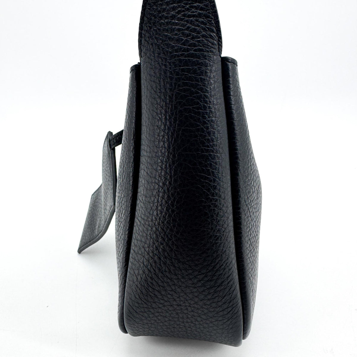 Saint Laurent Le 5 A 7 Mini Hobo Bag Black Gold Hardware