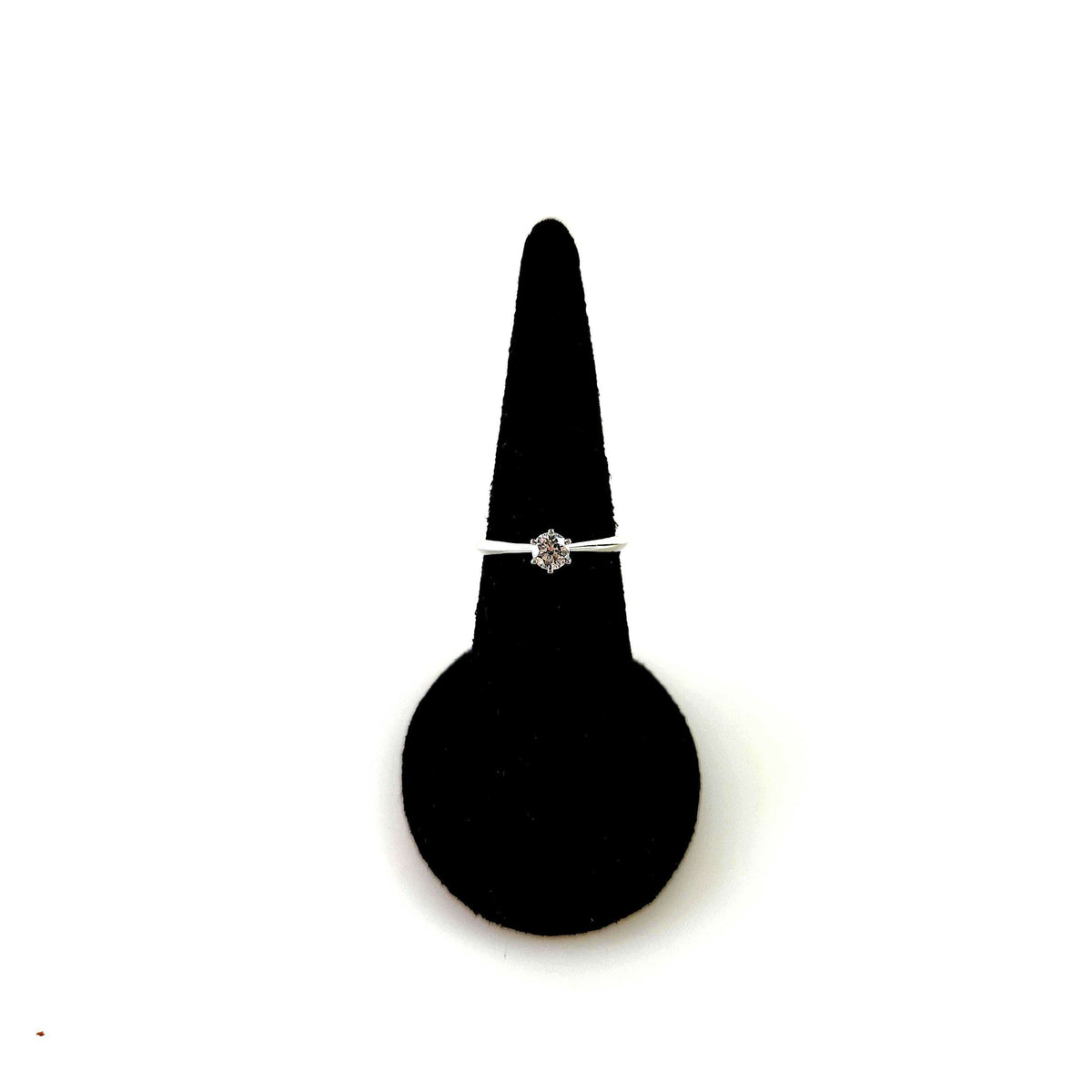 15 Diamond Platinum Ring 0.31
