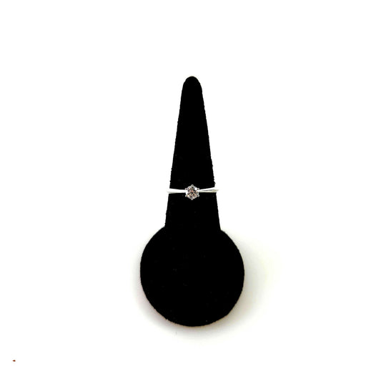 15 Diamond Platinum Ring 0.31