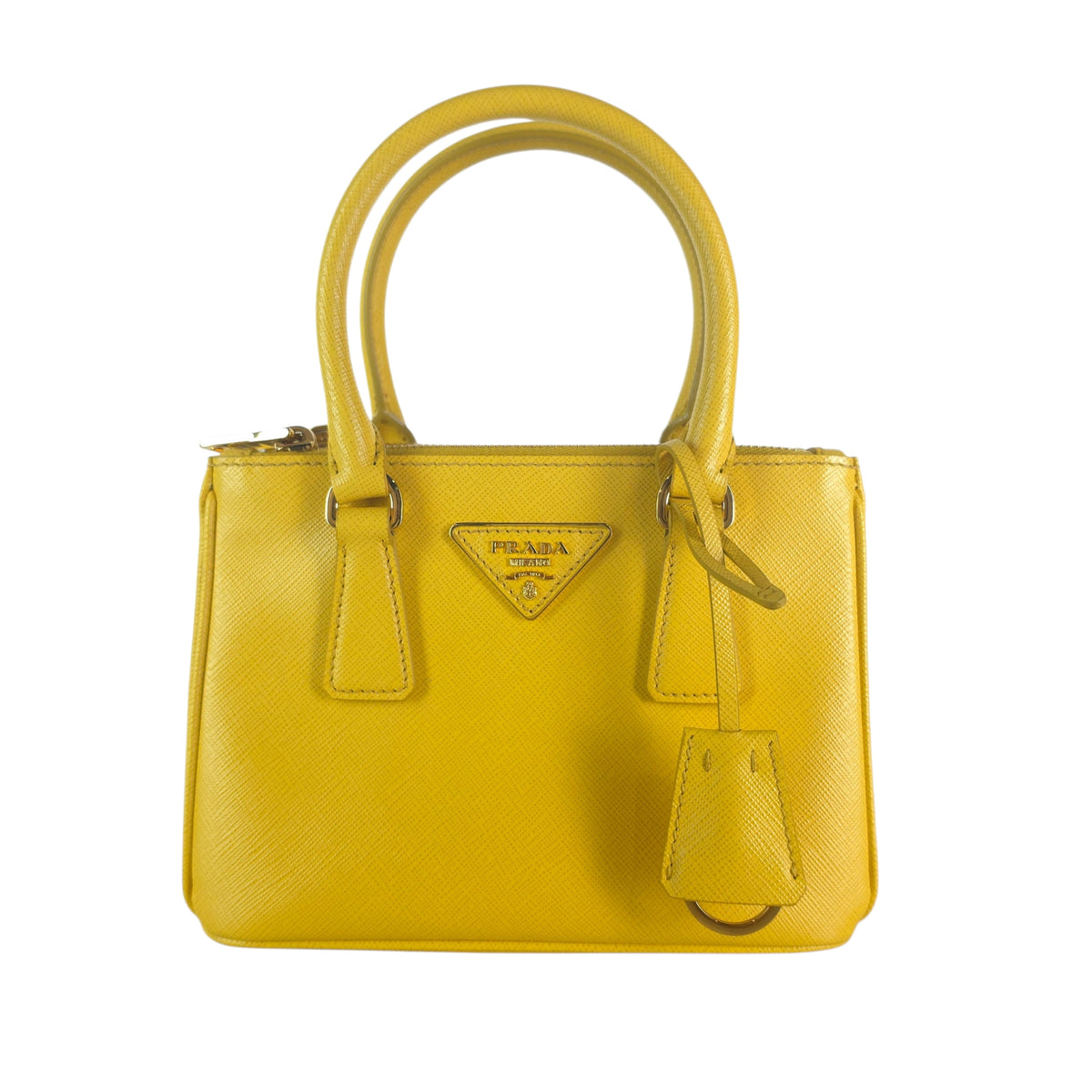 Mini Saffiano Galleria Tote Bag Crossbody Bag 1BA906