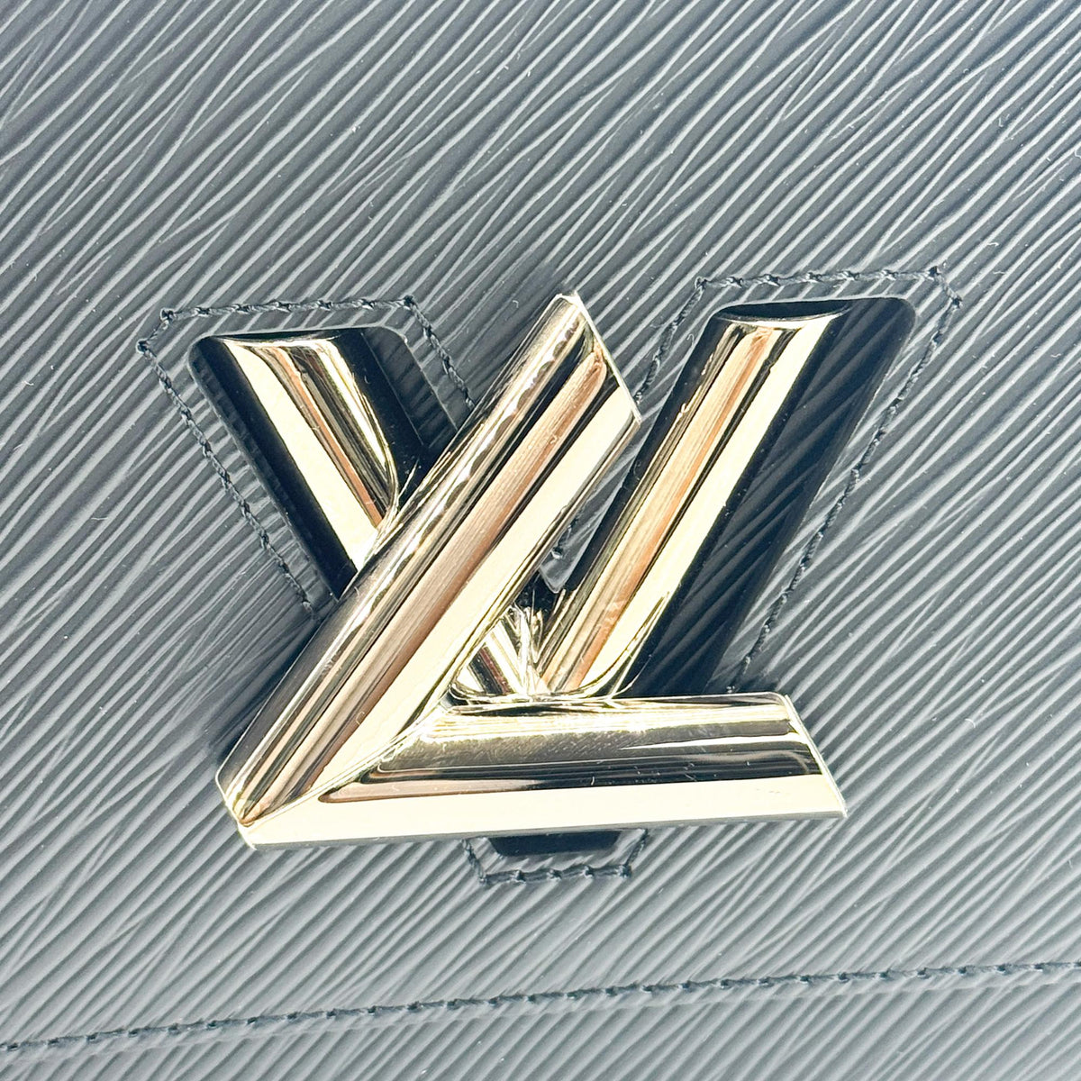 Louis Vuitton Twist PM Epi Silver Hardware Black
