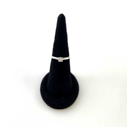 51 Diamond Platinum Ring 0.24