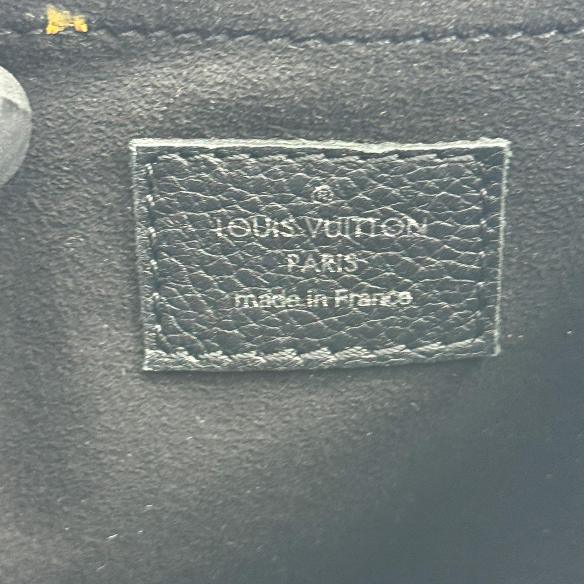 Louis Vuitton My Lock Me BB Chain Shoulder Bag Black Silver Hardware