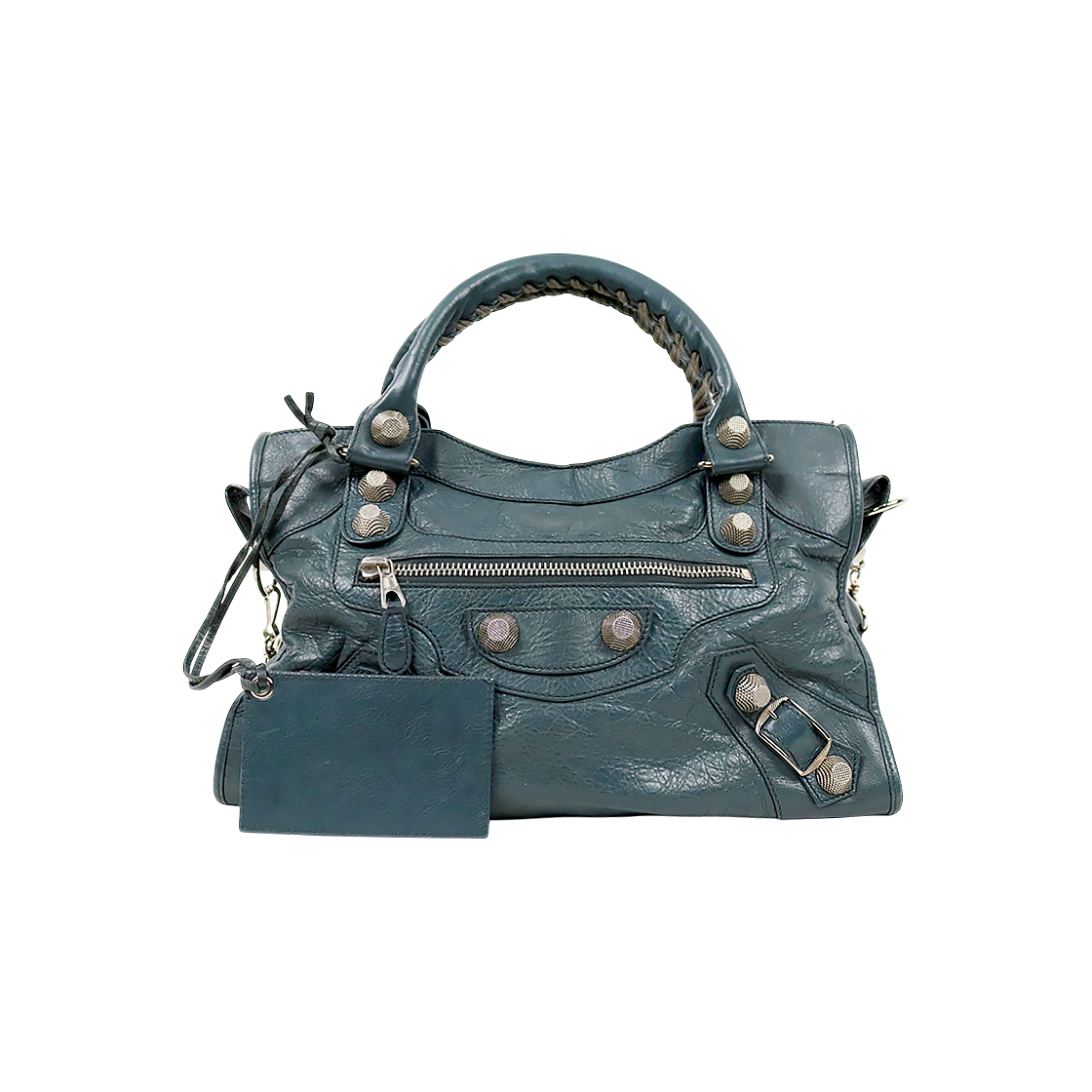 Balenciaga Dark Gray Giant Motor Bag