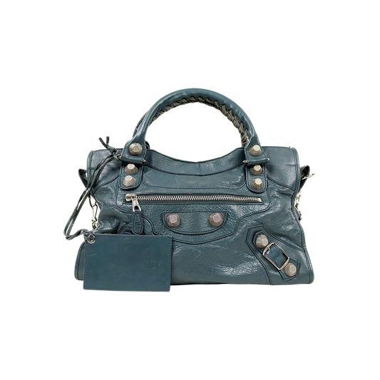 Balenciaga Dark Gray Giant Motor Bag