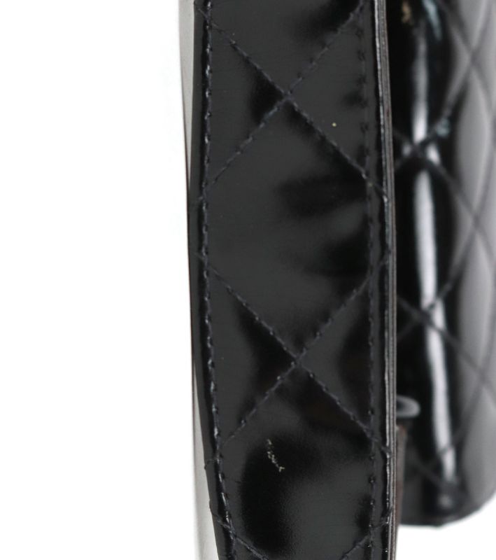 Chanel So Black Faded Quilted CC Tote Bag