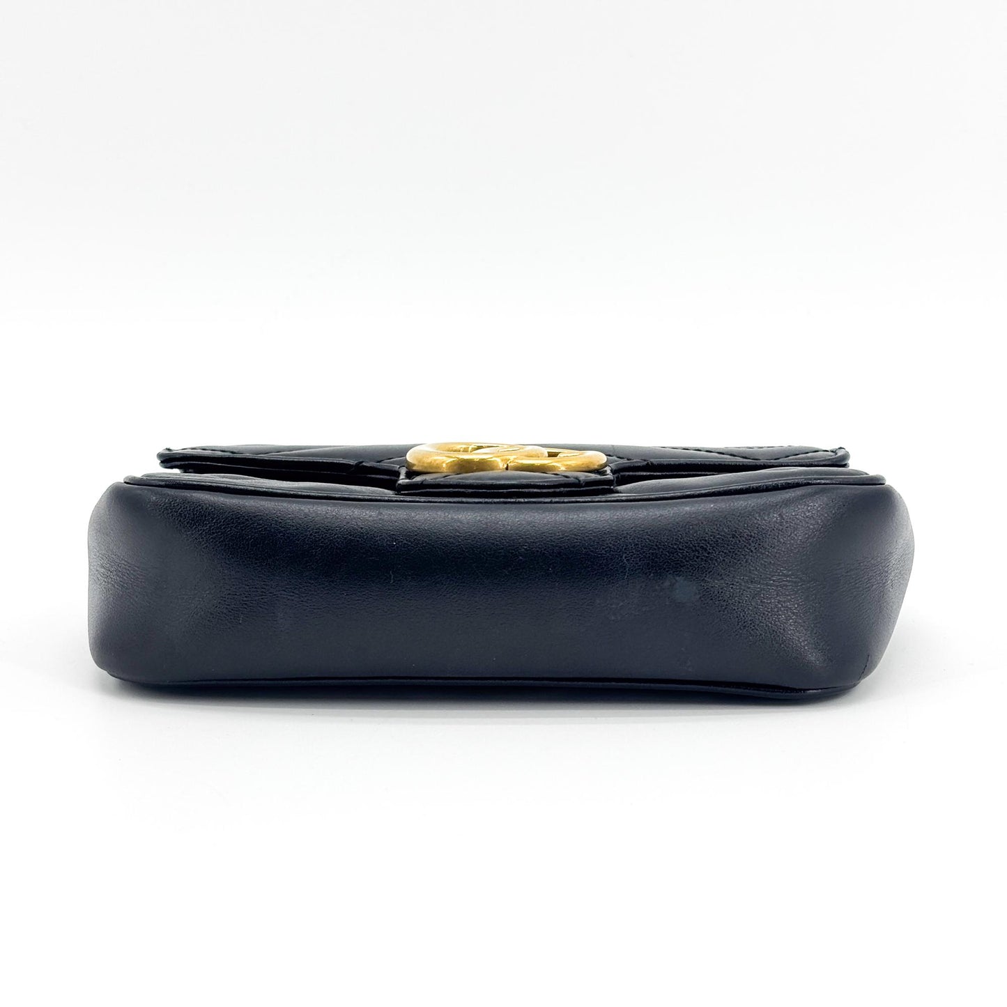 Sac Gucci GG Marmont Matelassé Super Mini Noir