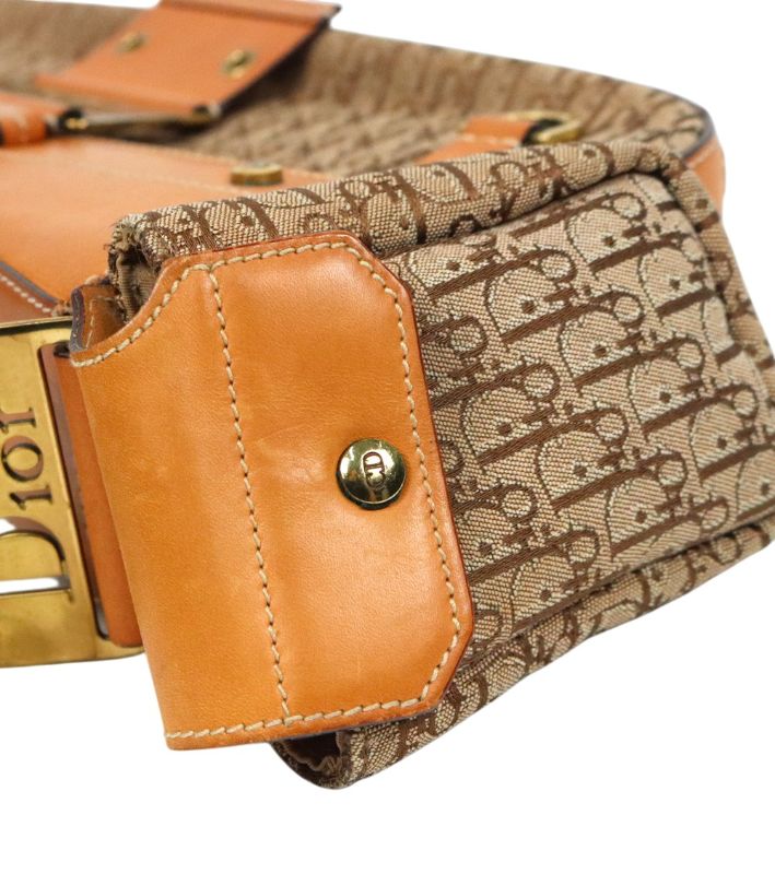 Dior Beige Oblique Streets Chic Shoulder Bag