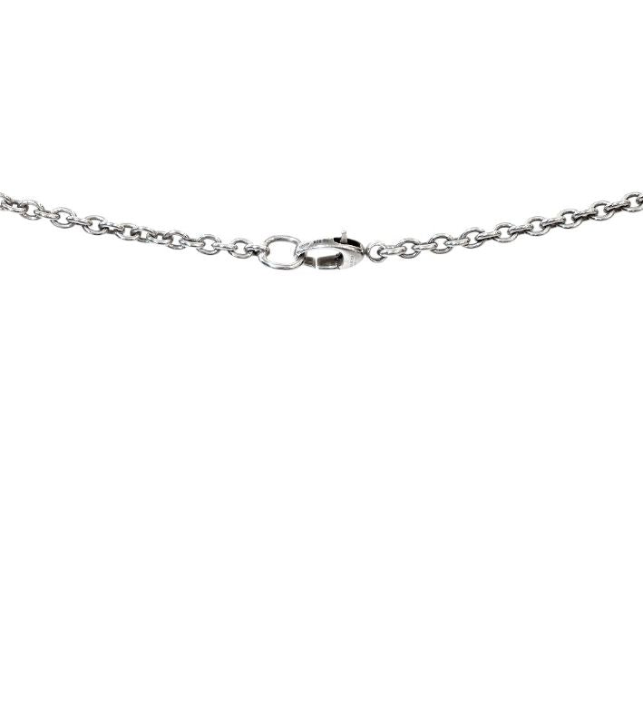 Gucci Interlocking G Silver Necklace