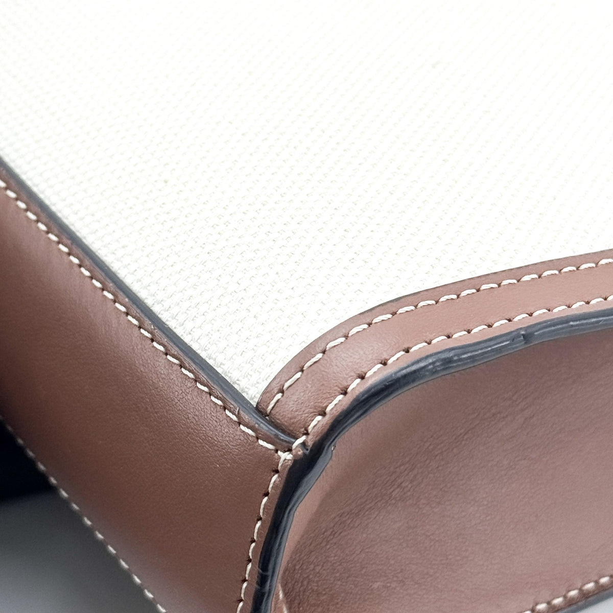 Burberry Mini Leather Pocket Bag Malt Brown