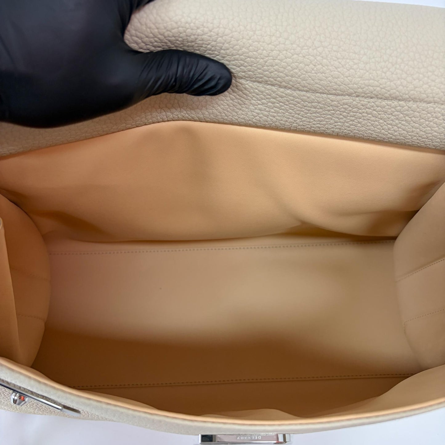 Delvaux Tempet Large Leather Tote Bag