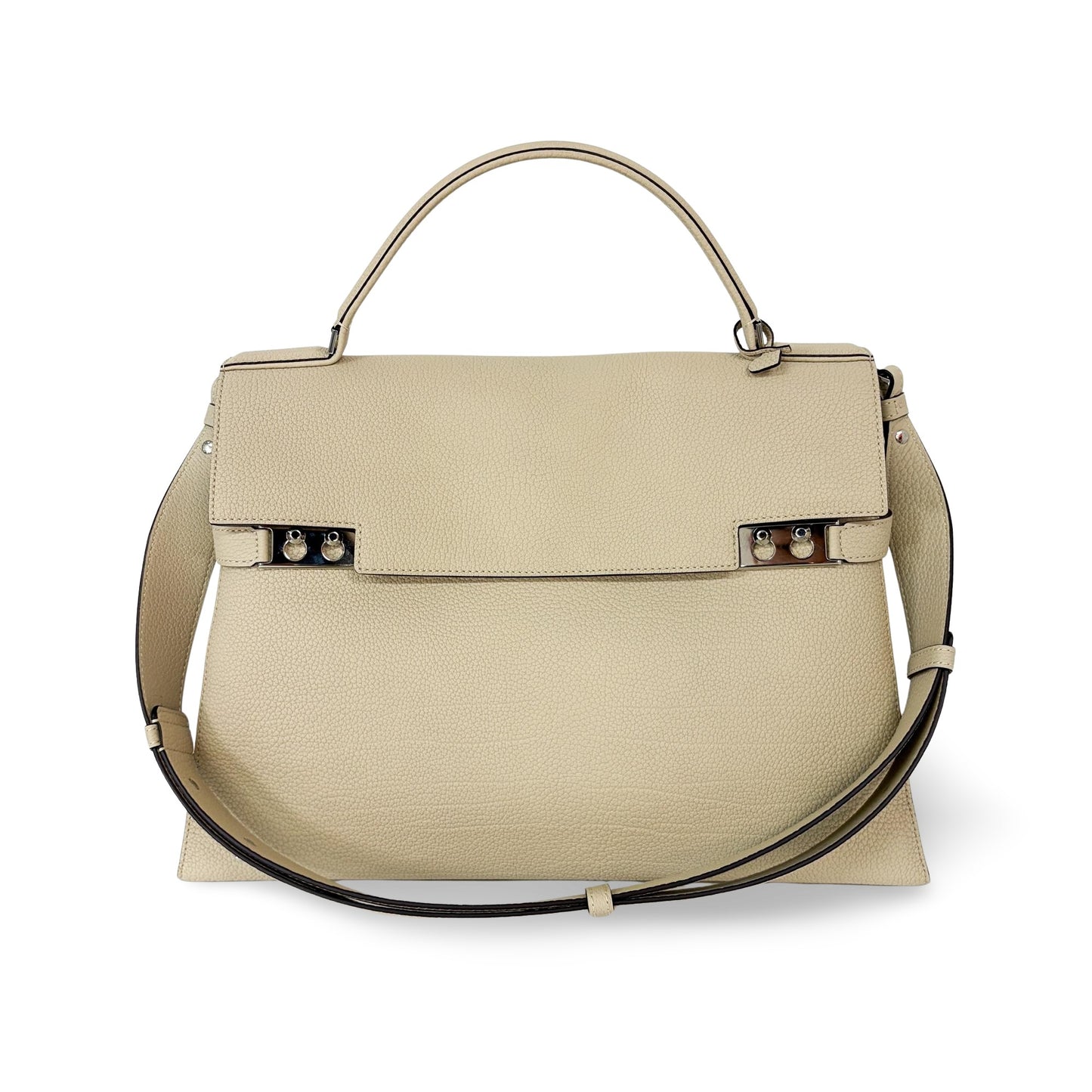 Delvaux Tempet Large Leather Tote Bag