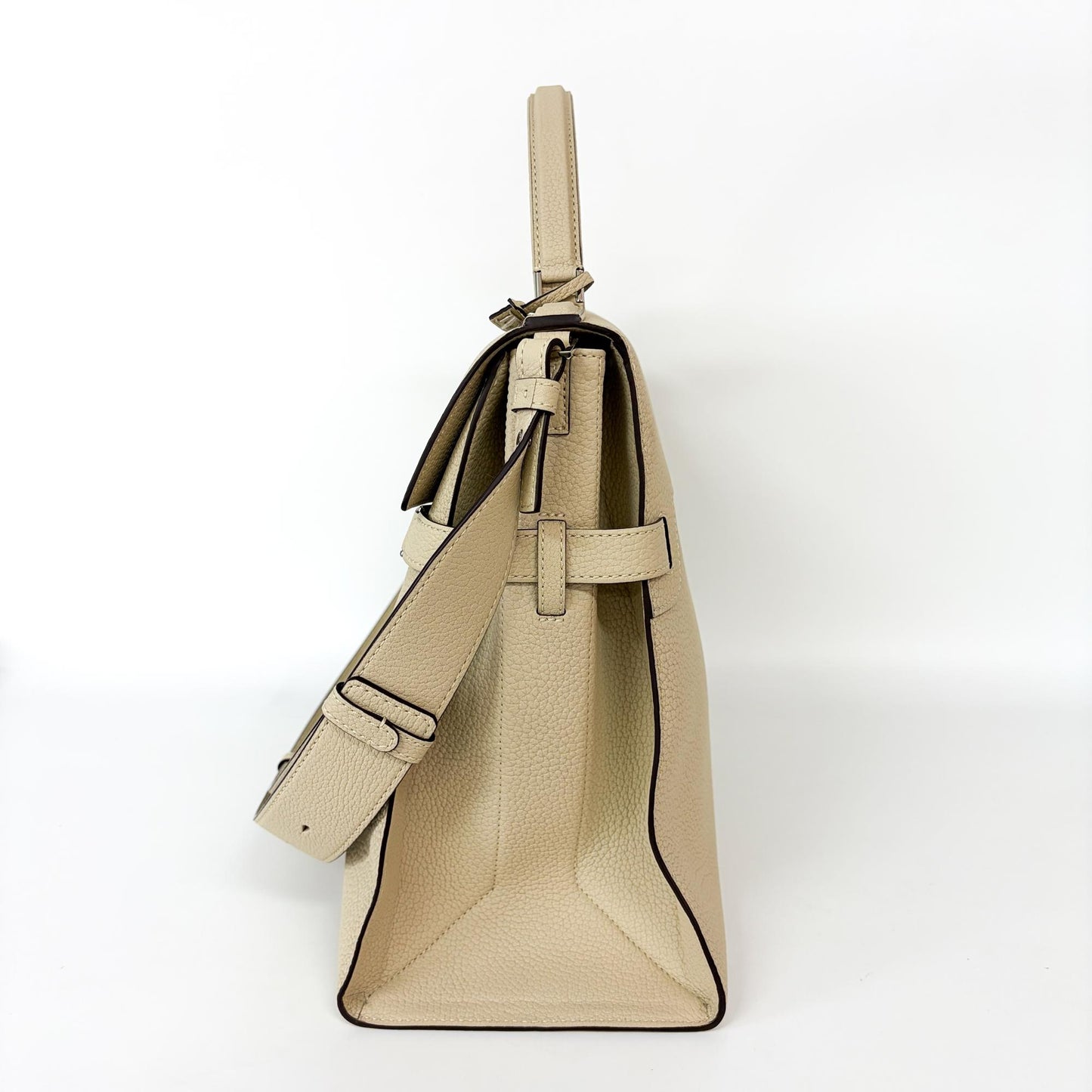 Delvaux Tempet Large Leather Tote Bag