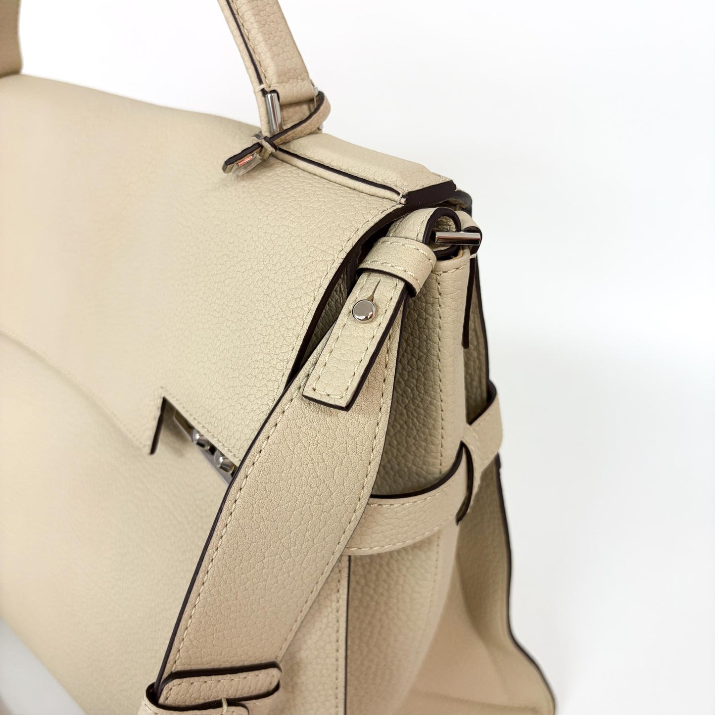 Delvaux Tempet Large Leather Tote Bag